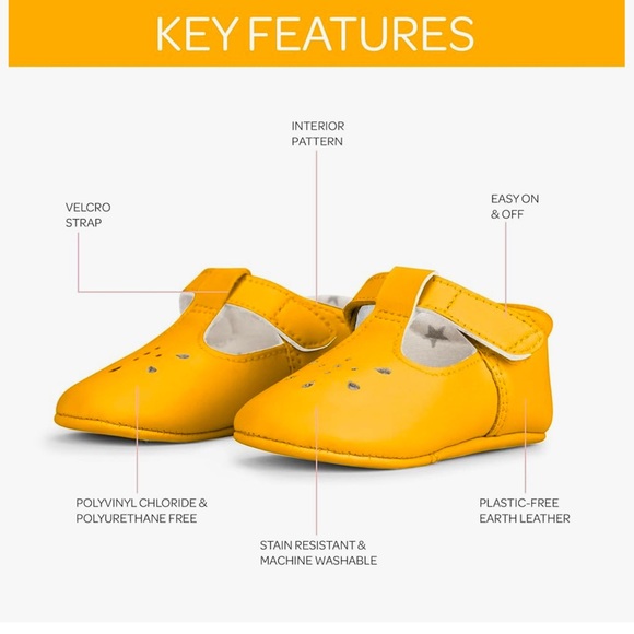 JUJUBE ECO STEPS BABY TODDLER SHOES - MARY JANE - Picture 5 of 6